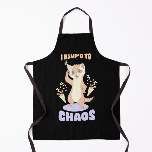Item preview, I Rsvp'd To Chaos Funny Meerkat Possum Art designed and sold by ElamouriArt.