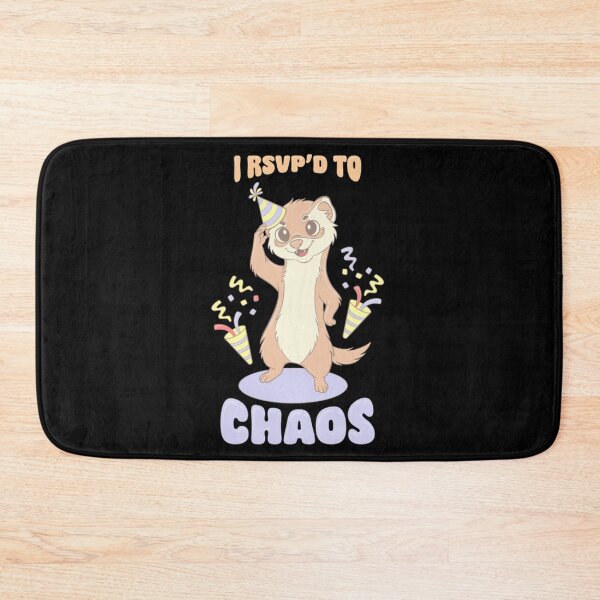Item preview, I Rsvp'd To Chaos Funny Meerkat Possum Art designed and sold by ElamouriArt.