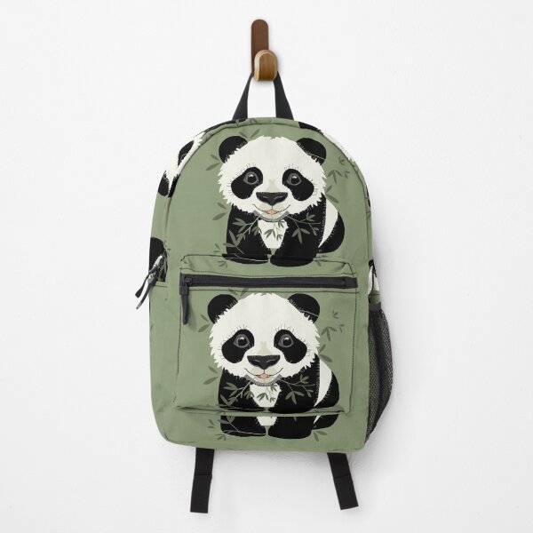 Item preview, Panda with Bamboo Leaves designed and sold by Karin Taylor.