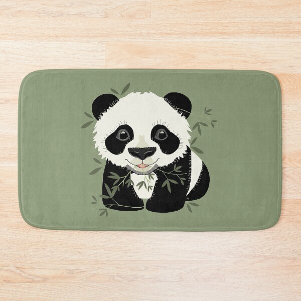 Item preview, Panda with Bamboo Leaves designed and sold by Karin Taylor.