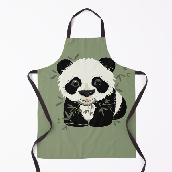 Item preview, Panda with Bamboo Leaves designed and sold by Karin Taylor.
