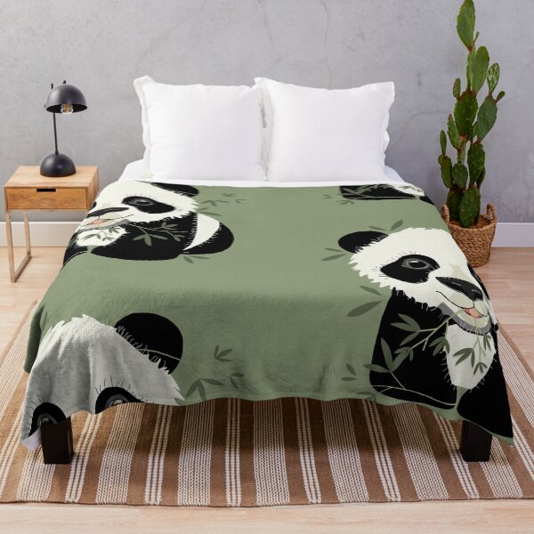 Item preview, Panda with Bamboo Leaves designed and sold by Karin Taylor.