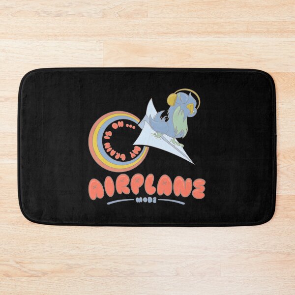 Item preview, My Brain Is On Airplane Mode Cute Introvert Art designed and sold by ElamouriArt.