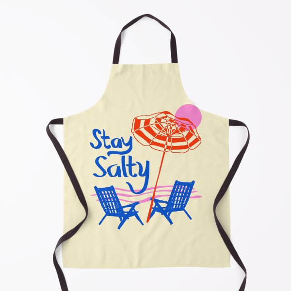 Item preview, Stay Salty Beach Umbrella and Chair Summer Vibes designed and sold by MaiZephyr.
