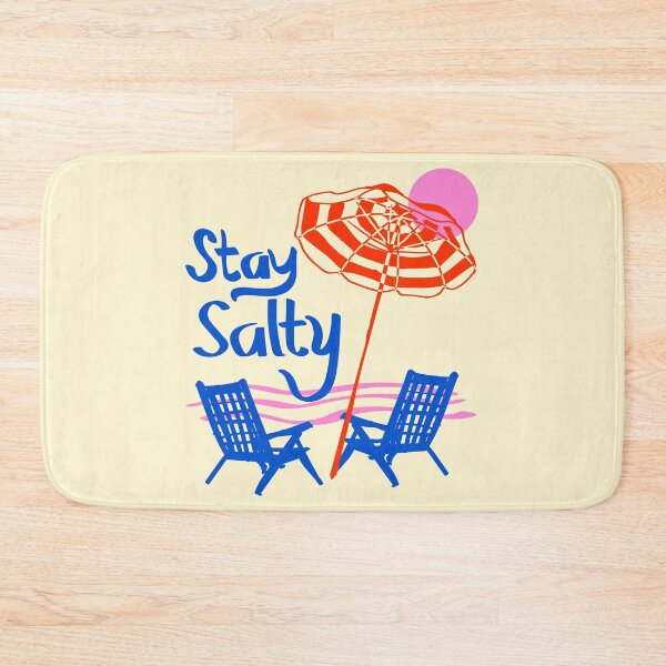 Item preview, Stay Salty Beach Umbrella and Chair Summer Vibes designed and sold by MaiZephyr.