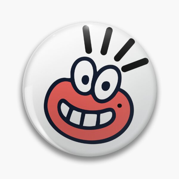Item preview, Crazy Cartoon Face Sticker – Funny Goofy Character Design for Kids & Meme Lovers designed and sold by Seifinty .
