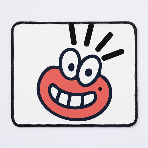 Item preview, Crazy Cartoon Face Sticker – Funny Goofy Character Design for Kids & Meme Lovers designed and sold by Seifinty .