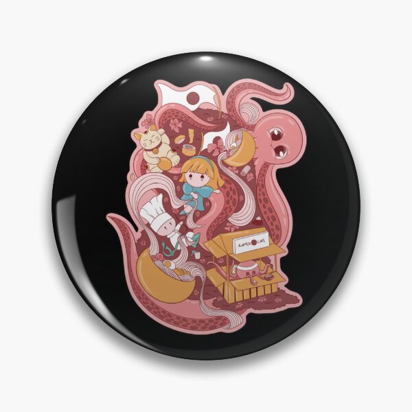Item preview, Ramen Party In Night Market Kawaii Food Art designed and sold by ElamouriArt.