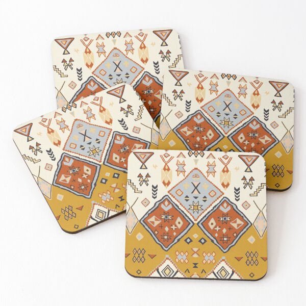 Item preview, Warm Desert Geometric Boho Surface Pattern designed and sold by arteresting-art.