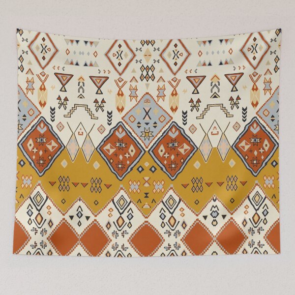 Item preview, Warm Desert Geometric Boho Surface Pattern designed and sold by arteresting-art.