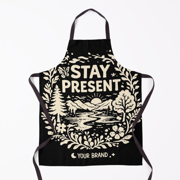 Item preview, Stay Present Nature Scene T-Shirt designed and sold by Matinez Pink.