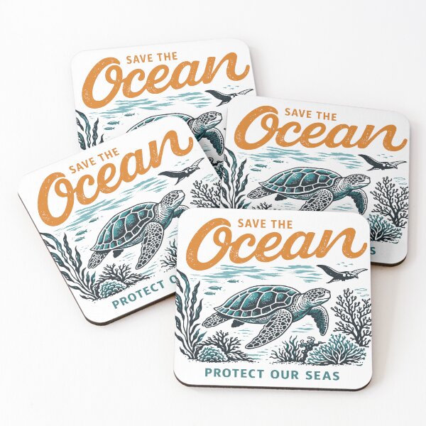 Item preview, Save the Ocean Protect Our Seas T-Shirt designed and sold by Matinez Pink.