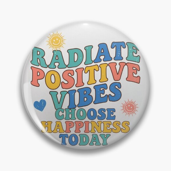 Item preview, Radiate Positive Vibes | 70s Retro Wavy Text Graphic designed and sold by CrystalCove11.