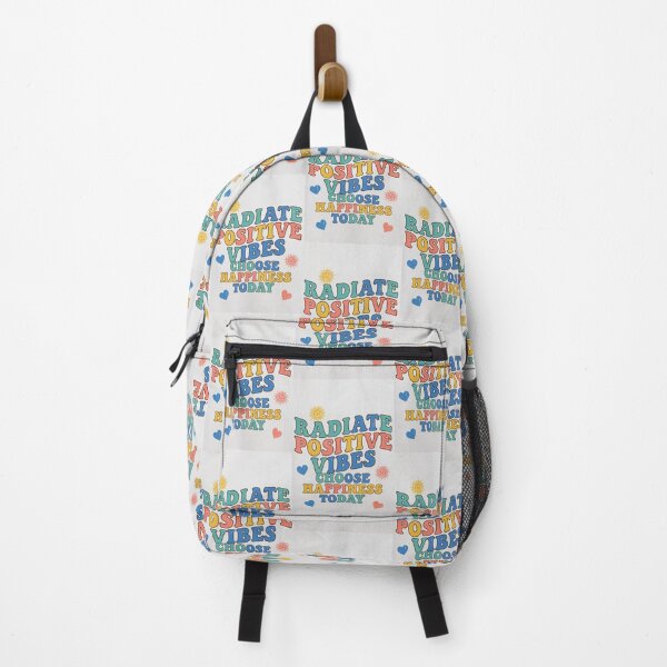 Item preview, Radiate Positive Vibes | 70s Retro Wavy Text Graphic designed and sold by CrystalCove11.