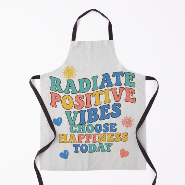 Item preview, Radiate Positive Vibes | 70s Retro Wavy Text Graphic designed and sold by CrystalCove11.