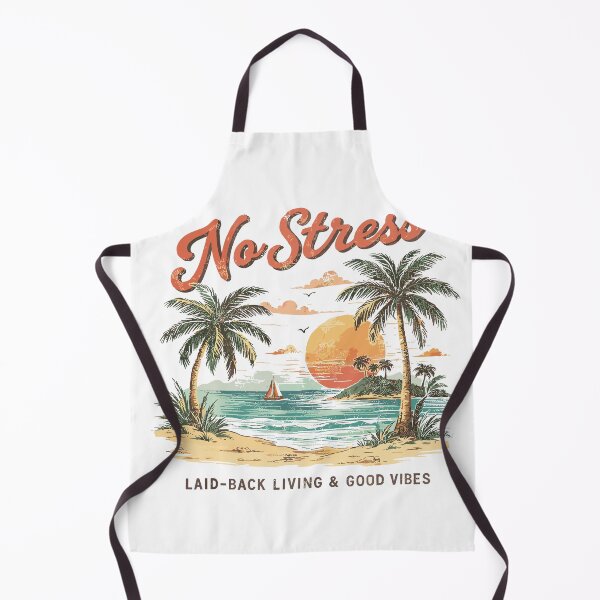 Item preview, No Stress Beach Sunset T-Shirt designed and sold by Matinez Pink.