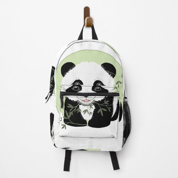 Item preview, Baby Panda with Bamboo Leaves designed and sold by Karin Taylor.