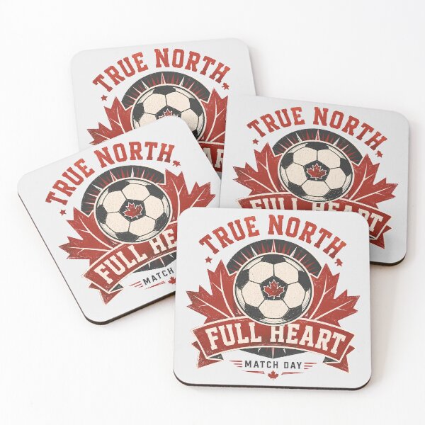 Item preview, True North Full Heart Canada National Soccer Fan designed and sold by RoooDesigns.