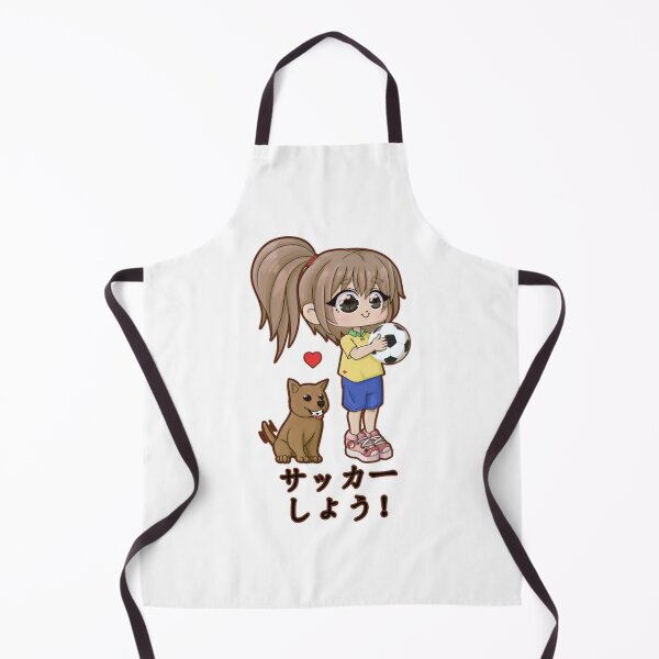 Item preview, Soccer Girl Cute Anime Chibi Sports Art designed and sold by LucianaMoraes.