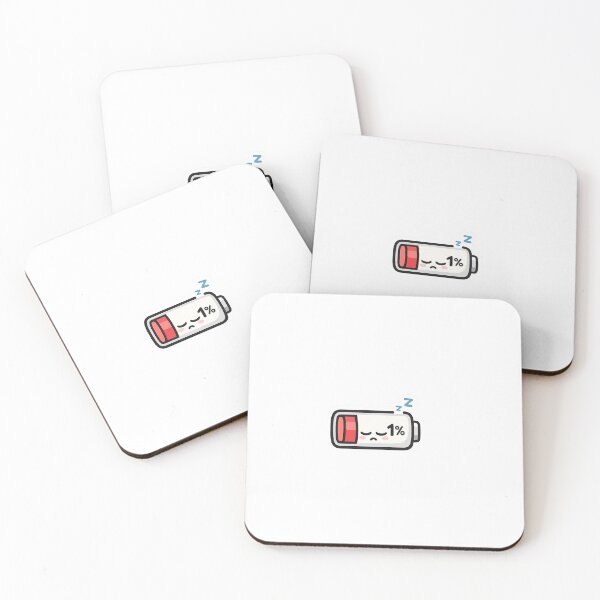 Item preview, Low Battery Social Battery Sticker designed and sold by HaveAGoodDay365.