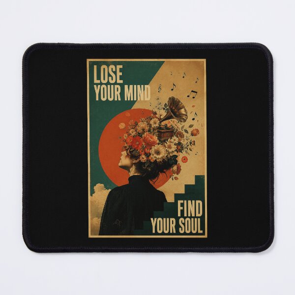 Item preview, Vintage Floral Gramophone Collage With Retro Soulful Music Vibes designed and sold by ferminhays.
