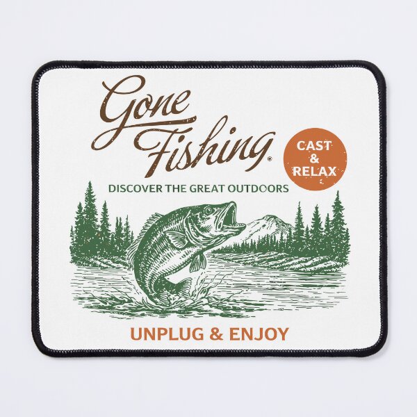 Item preview, Gone Fishing designed and sold by Matinez Pink.