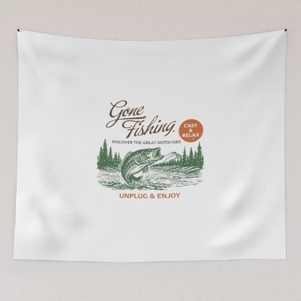 Item preview, Gone Fishing designed and sold by Matinez Pink.