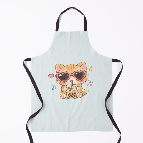 Item preview, Cute cat - Kawaii style art designed and sold by t-patterns.