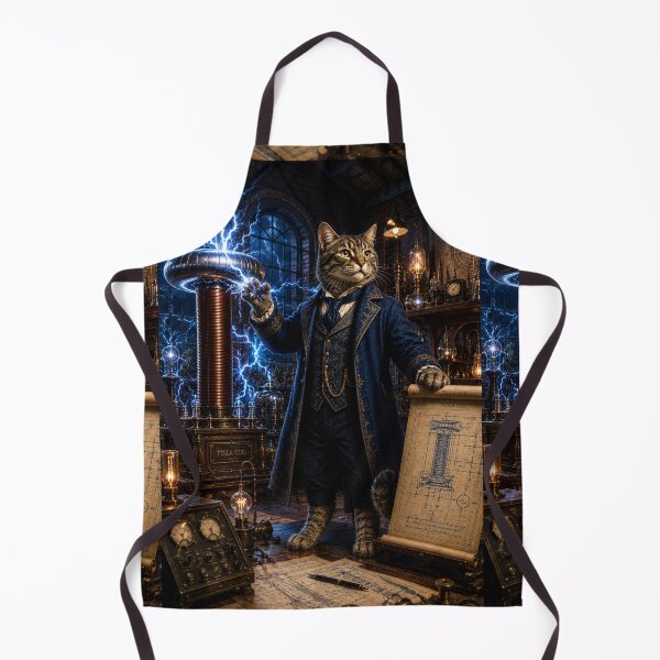 Item preview, Dreamscape Nikola Tesla An Imagined Life of a Sleeping Gray Cat designed and sold by Mindworx21.