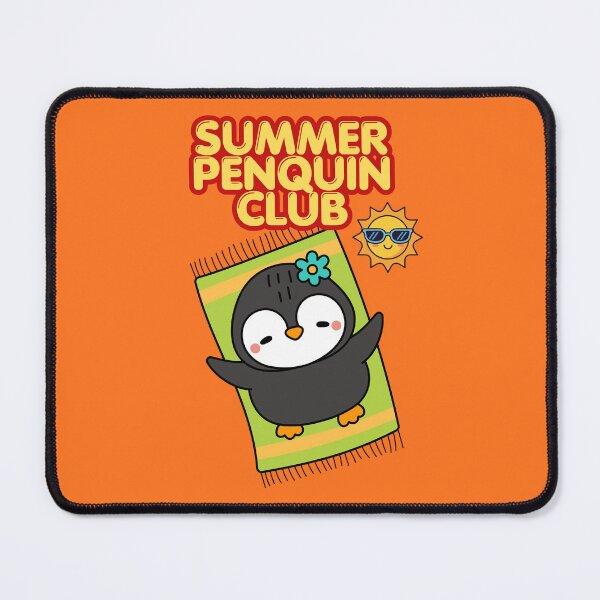 Item preview, Summer Penguin Club Cute Beach Vacation Penguin Kawaii Summer Design designed and sold by CHANCHANAI.