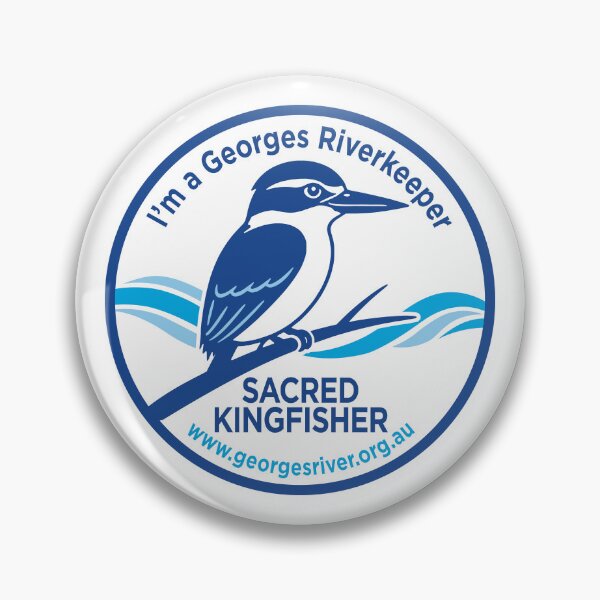 Item preview, I'm a Georges Riverkeeper - Kingfisher designed and sold by Georges Riverkeeper.