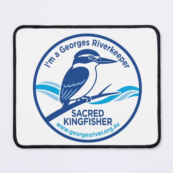 Item preview, I'm a Georges Riverkeeper - Kingfisher designed and sold by Georges Riverkeeper.