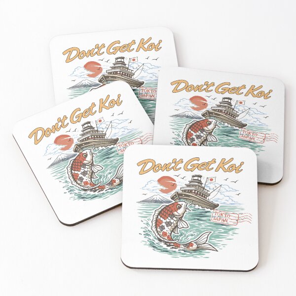 Item preview, Don't Get Koi designed and sold by Matinez Pink.