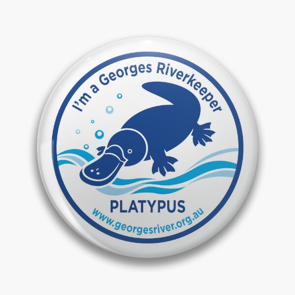 Item preview, I'm a Georges Riverkeeper - Platypus designed and sold by Georges Riverkeeper.