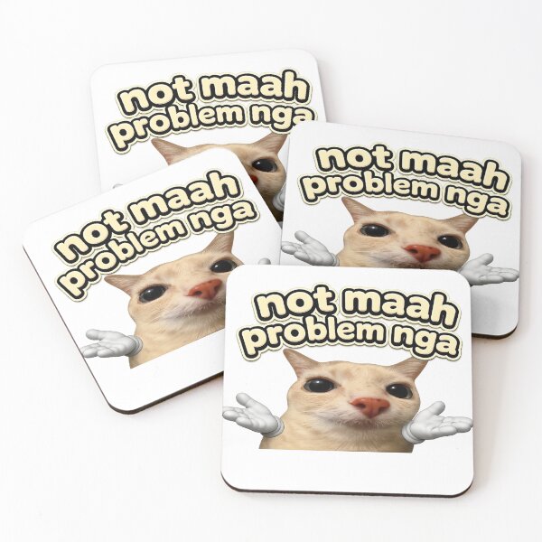 Item preview, Not My Problem Nga Cat designed and sold by jeehh.