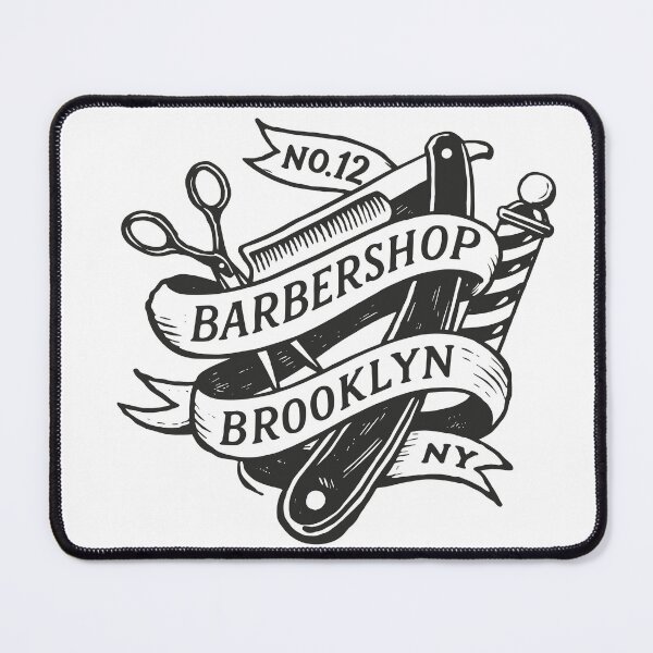 Item preview, Barbershop Brooklyn NY designed and sold by Matinez Pink.