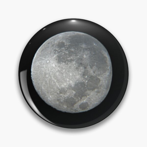 Item preview, Full moon in the night over black sky. Astronomy. Isolated background Rare Close up moon craters. telescope. space, universe  designed and sold by TaynaraVieira.