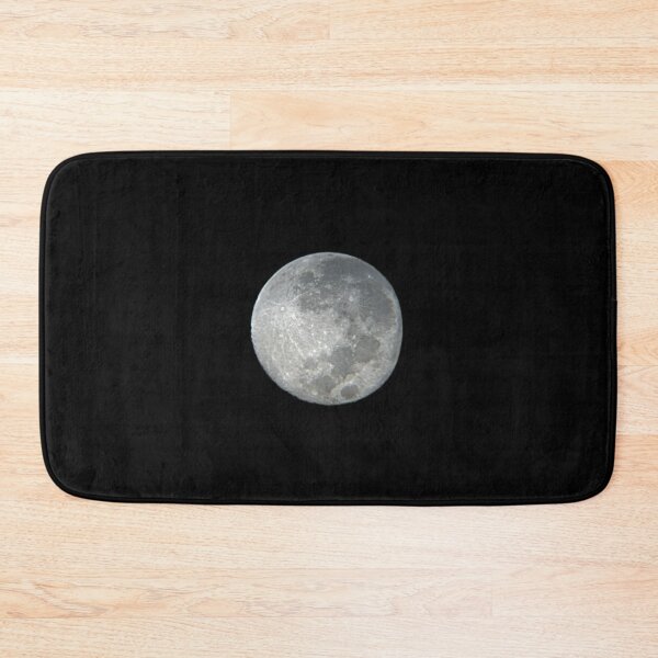 Item preview, Full moon in the night over black sky. Astronomy. Isolated background Rare Close up moon craters. telescope. space, universe  designed and sold by TaynaraVieira.