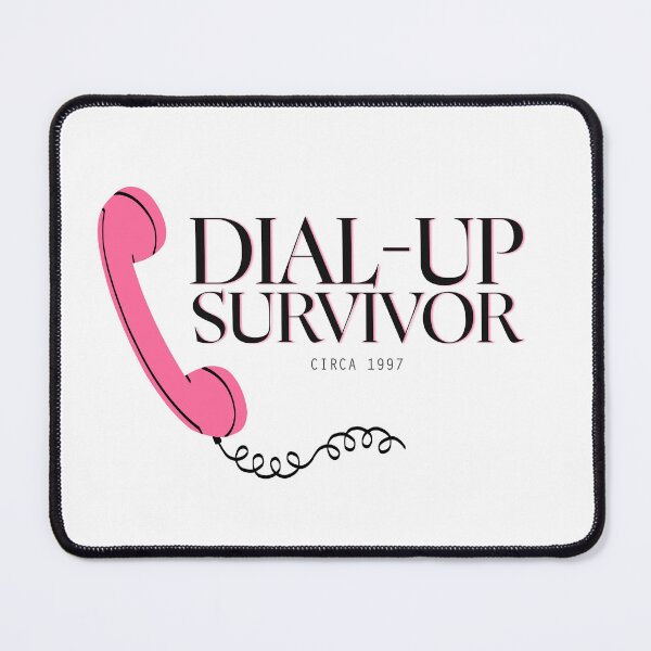 Item preview, Dial-Up Survivor Circa 1997 Internet Design designed and sold by Somethings Wicked.