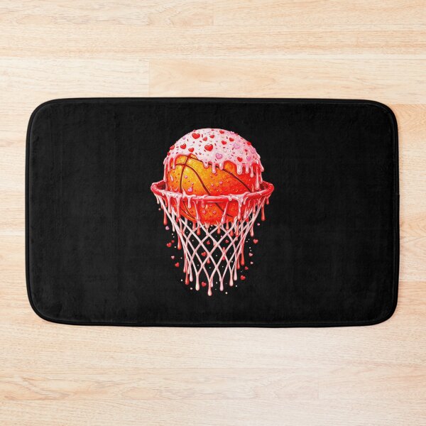 Item preview, Valentine Heart Basketball Ice Cream Drip Retro Sports designed and sold by allistermariam.