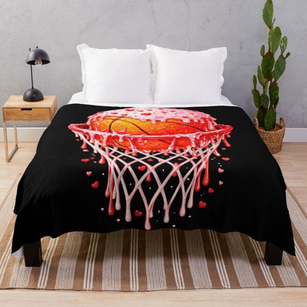 Item preview, Valentine Heart Basketball Ice Cream Drip Retro Sports designed and sold by allistermariam.