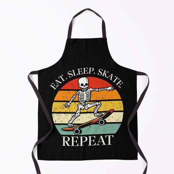 Item preview, Eat. Sleep. Skate. Repeat Skeleton Design designed and sold by OldSkullDesigns.