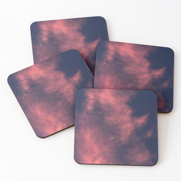 Item preview, Photograph of a beautiful blue sky with pink clouds designed and sold by TaynaraVieira.
