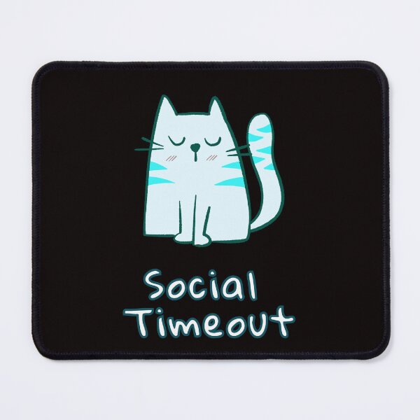 Item preview, Mood System Cats – Social Timeout Cat Meme designed and sold by ContigoART.