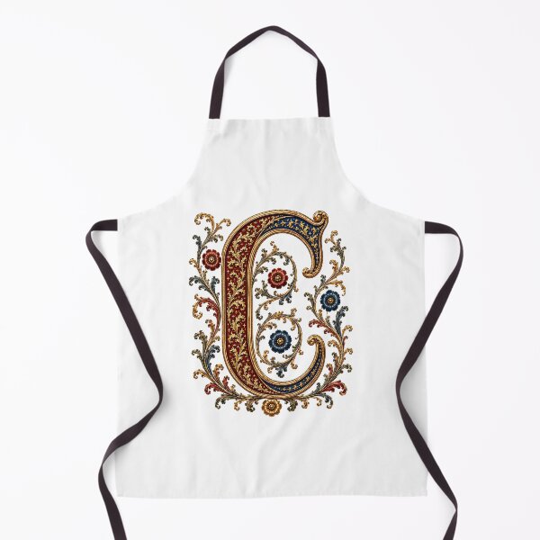 Item preview, Medieval Illuminated Letter A Vintage Monogram designed and sold by Think A Idea.