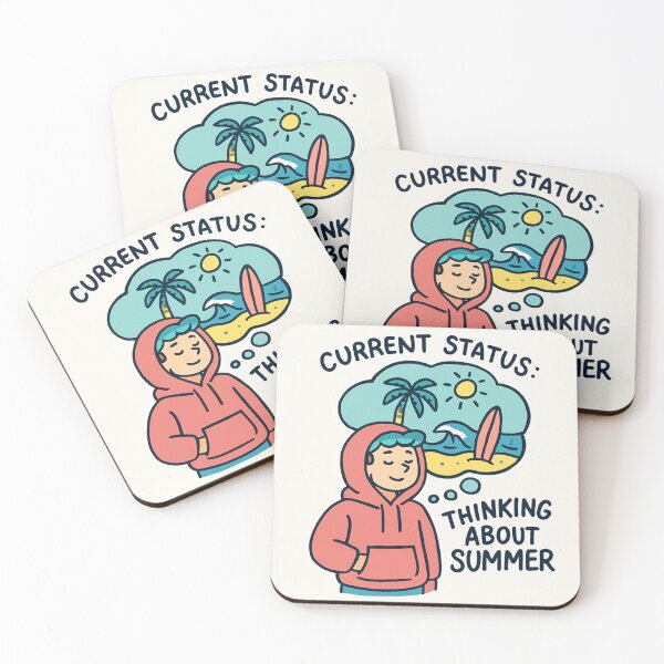 Item preview, Thinking About Summer designed and sold by Love Joy.