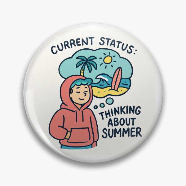 Item preview, Thinking About Summer designed and sold by Love Joy.