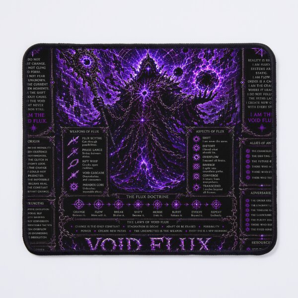 Item preview, Void Flux Cosmic Abstract Space Geometry Art designed and sold by RiteshCenter .
