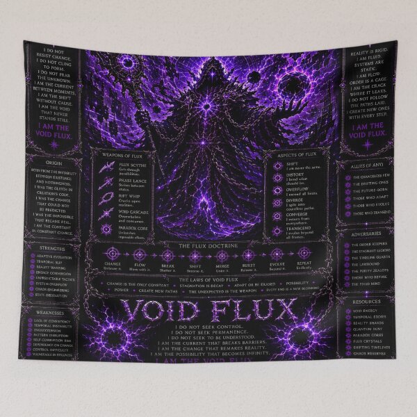 Item preview, Void Flux Cosmic Abstract Space Geometry Art designed and sold by RiteshCenter .