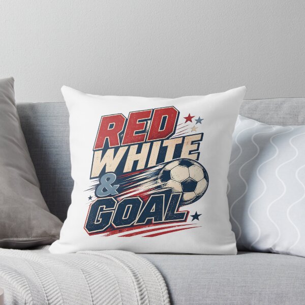 Item preview, Red White and Goal USA Soccer Patriotic Game Day designed and sold by RoooDesigns.